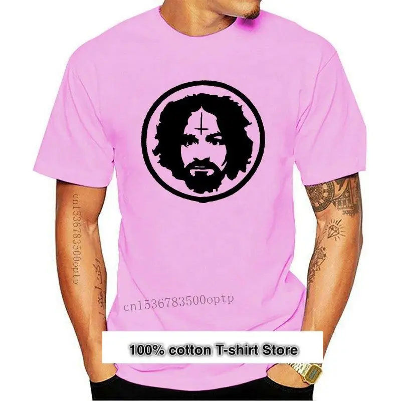 

Camiseta blanca Unisex de talla S a 2Xl, Camiseta cómoda de Charles Manson