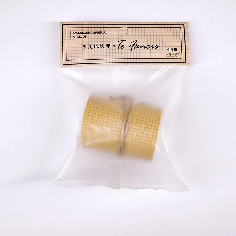 

Mengtai Washi Tape, 6 см, крафт-бумага