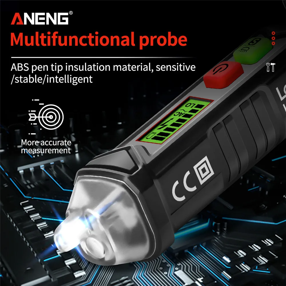 ANENG VC1010 Цифровые датчики напряжения переменного/постоянного тока умный не