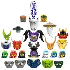 Набор строительных блоков Airjitzu ниндзя, набор блоков, мотоциклетная кукла, Классические мини-фигурки из фильма, модель, детские игрушки для детей