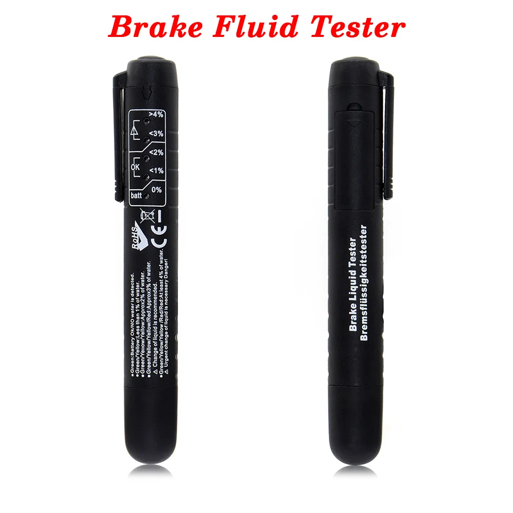 brake pen Точная проверка качества масла, универсальный тестер тормозной жидкости, автомобильный тормозной жидкостный цифровой тестер, автомобильный Автомобильный инструмент для тестирования - Цвет: brake pen