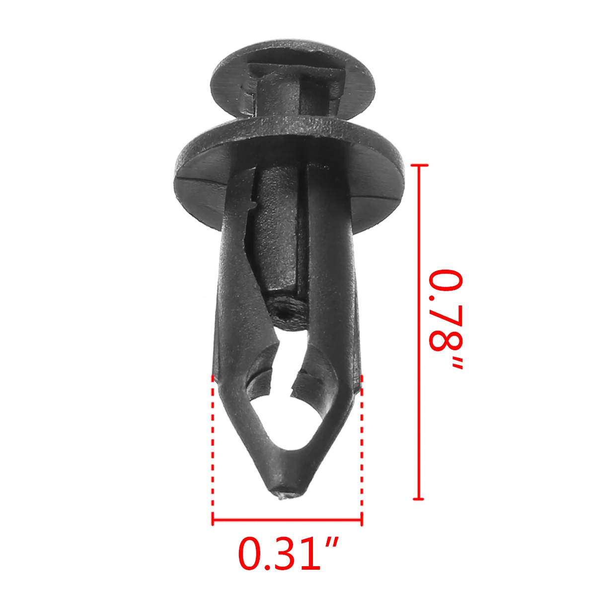 

30pcs ATV Fender Clip Rivet High Quality Auto Fastener Clips For Suzuki For Honda For Kawasaki For Polaris Accessories