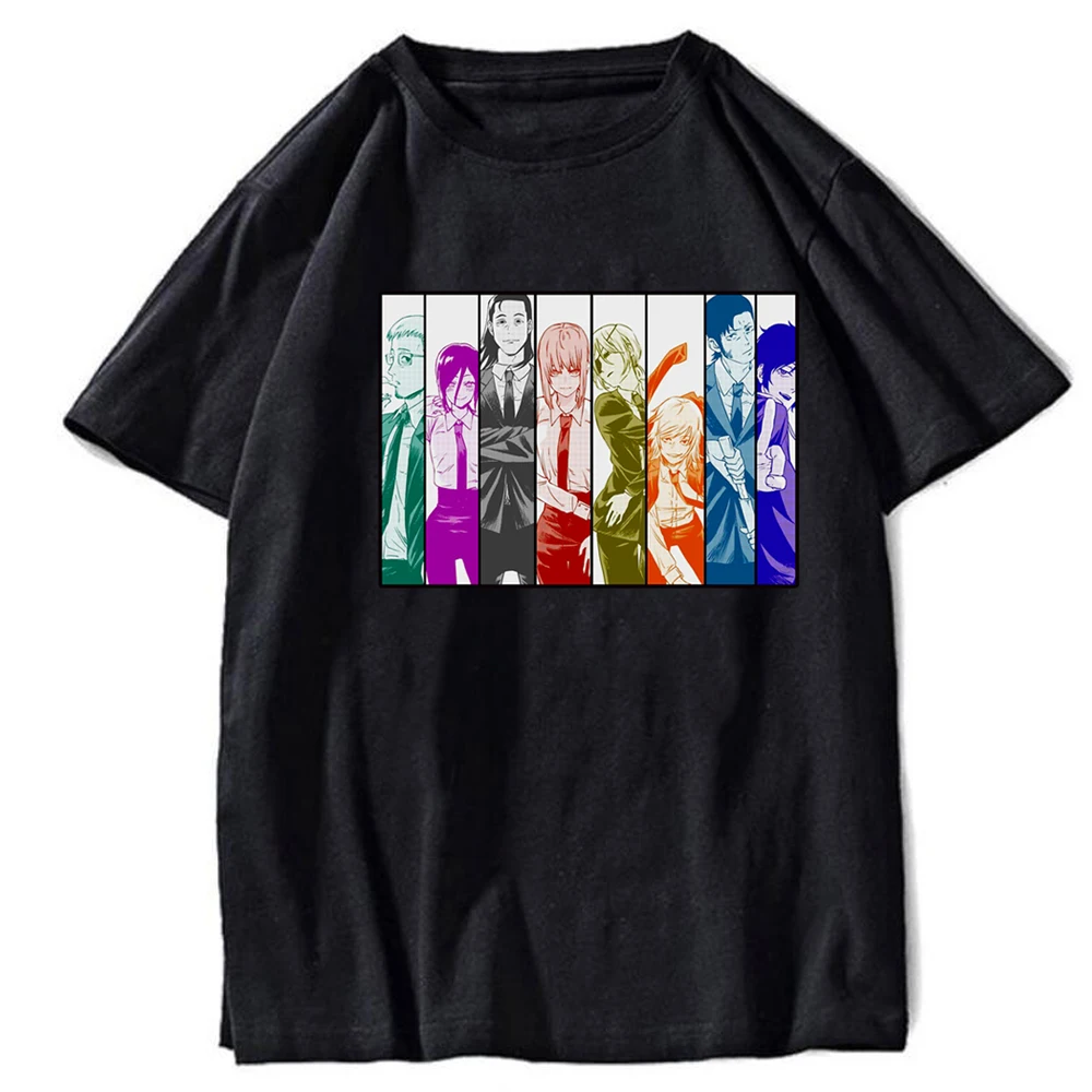 

Summer Unisex T-Shirt Women Men Clothing for Women Anime Tee Chainsaw Man T-Shirt