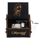 Музыкальная шкатулка с ручным заводом Красавица и чудовище, Музыкальная тема с изображением животных, детская игрушка, рождественский подарок, подарок на день Святого Валентина