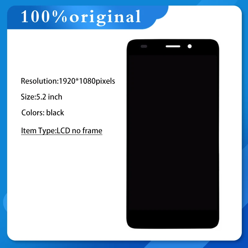 Pantalla LCD original de 5,2 pulgadas para Huawei Honor 5C, marco de piezas de pantalla t&aacute;ctil para Huawei Honor 5C, NEM-L21 LCD NEM-L5-1