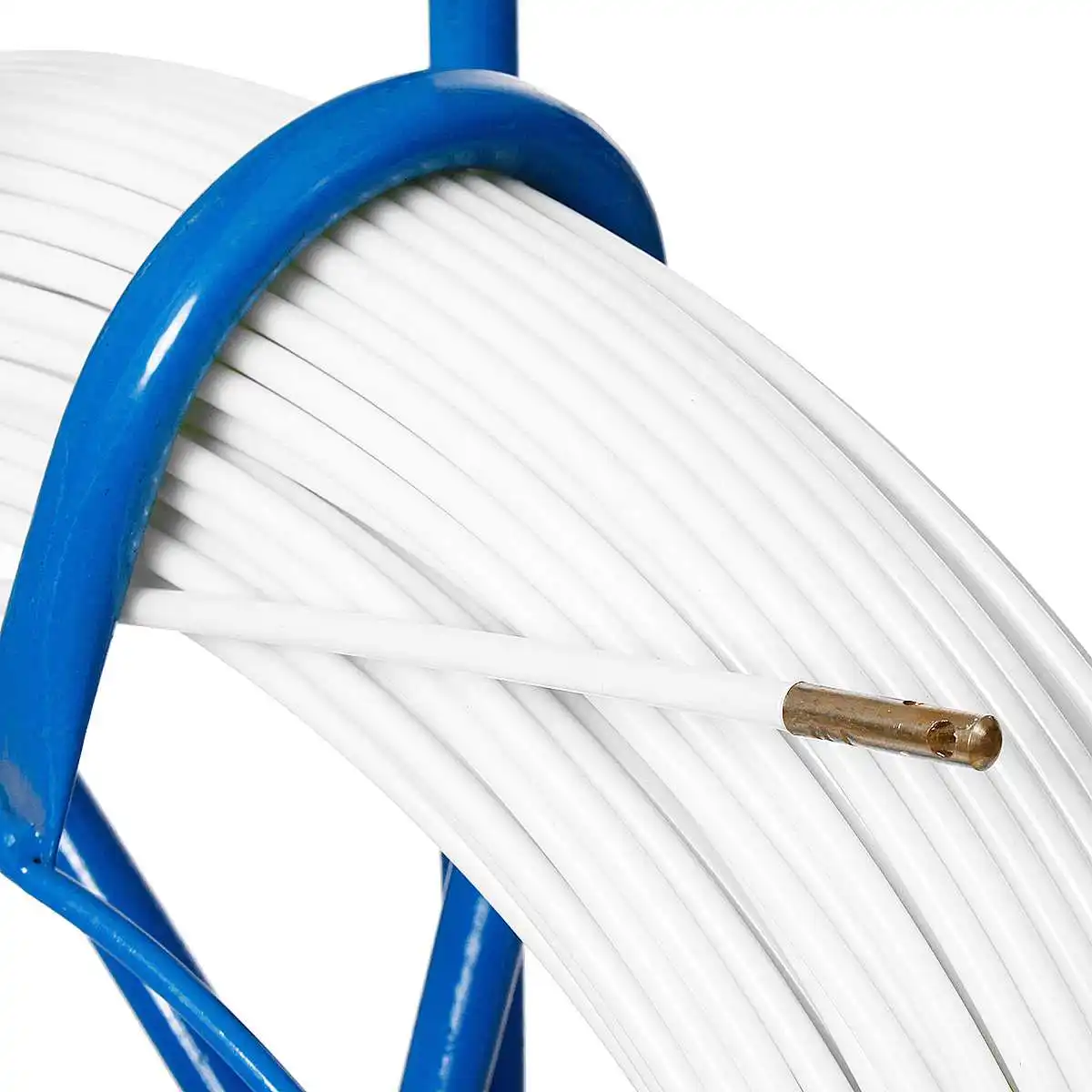 

4.5mm 100M Fiberglass Wire Cable Running Rod Snake Fish Rodder Puller Flexi Lead Electric Fiberglass Wire Cable Running Rod 4.6T