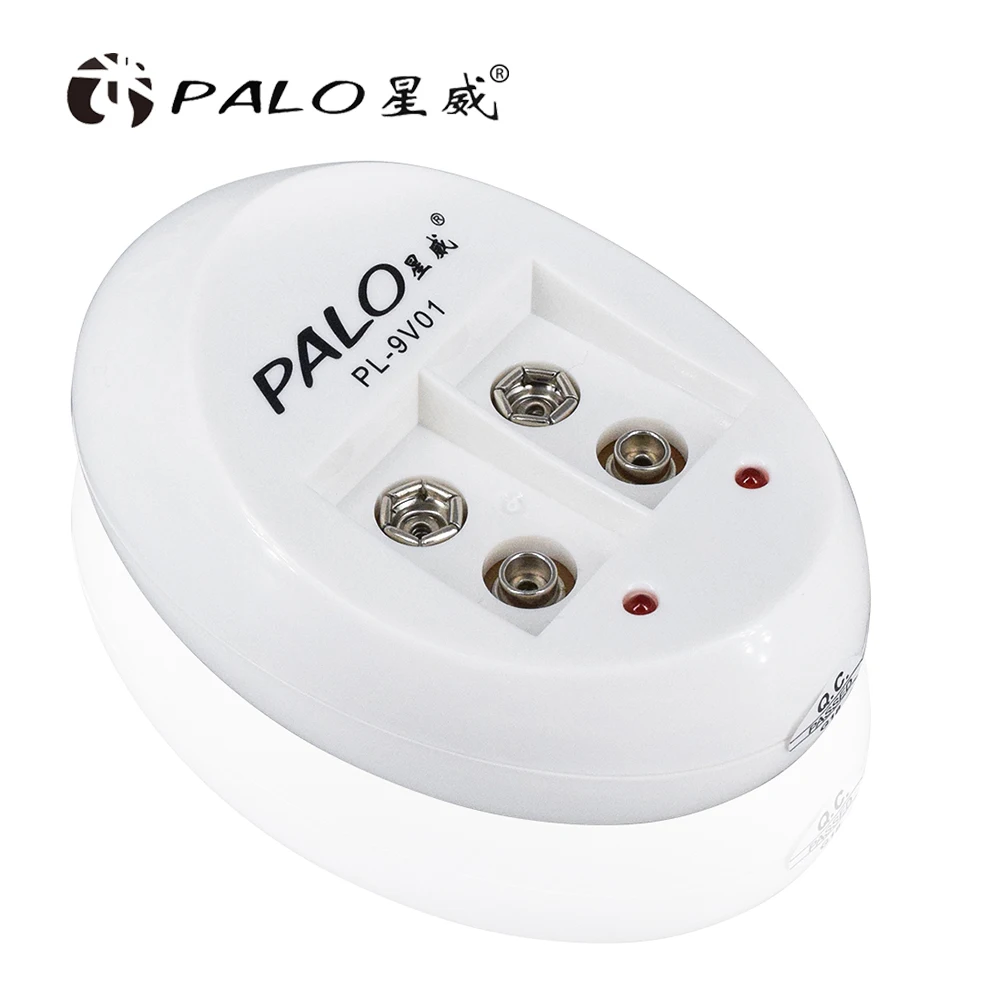 Зарядное устройство PALO C818W для игрушек миниатюрное двойное зарядное литиевых Ni MH