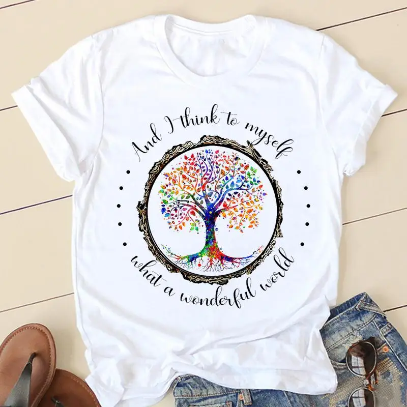 

Women Short Sleeve Letter Trend Cute 2022 T-shirts Cartoon Clothes Spring Summer Female Tee Ladies Fashion T Graphic Tshirt