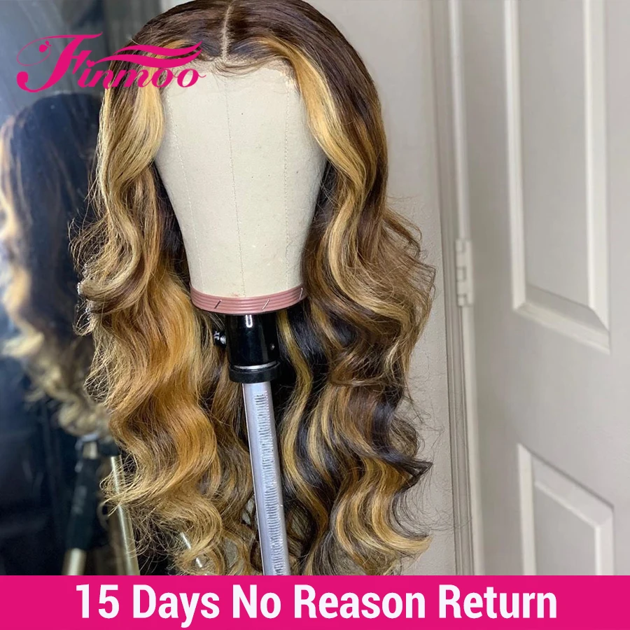 Парики из натуральных волос на кружевной основе волнистые для женщин|Парик