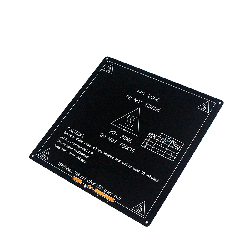 MK3 Mk2 кровать с подогревом 12 В 24 в части для Reprap Mendel HotBed 3D принтеры часть 220*220 мм
