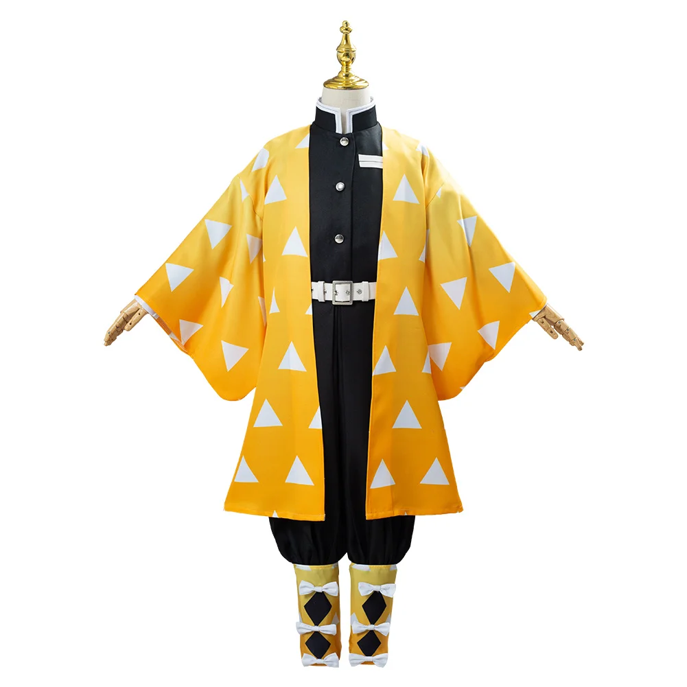 

Kids Anime Kimetsu no Yaiba Demon Slayer Cosplay Kamado Tanjirou Nezuko Agatsuma Zenitsu Tomioka Kimetsu no Yaiba Kimono Cosplay