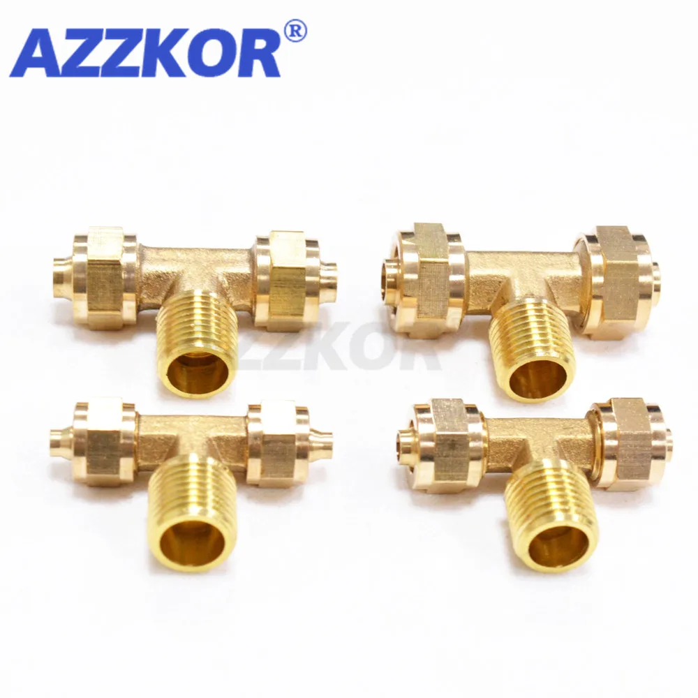 

1pc Pagoda Elbow Brass Elbow Right Angle Pipe-to-solid Adapter Pneumatic Fitting For Air Water Oil Pipe-1/4"1/8"PT BST Connector