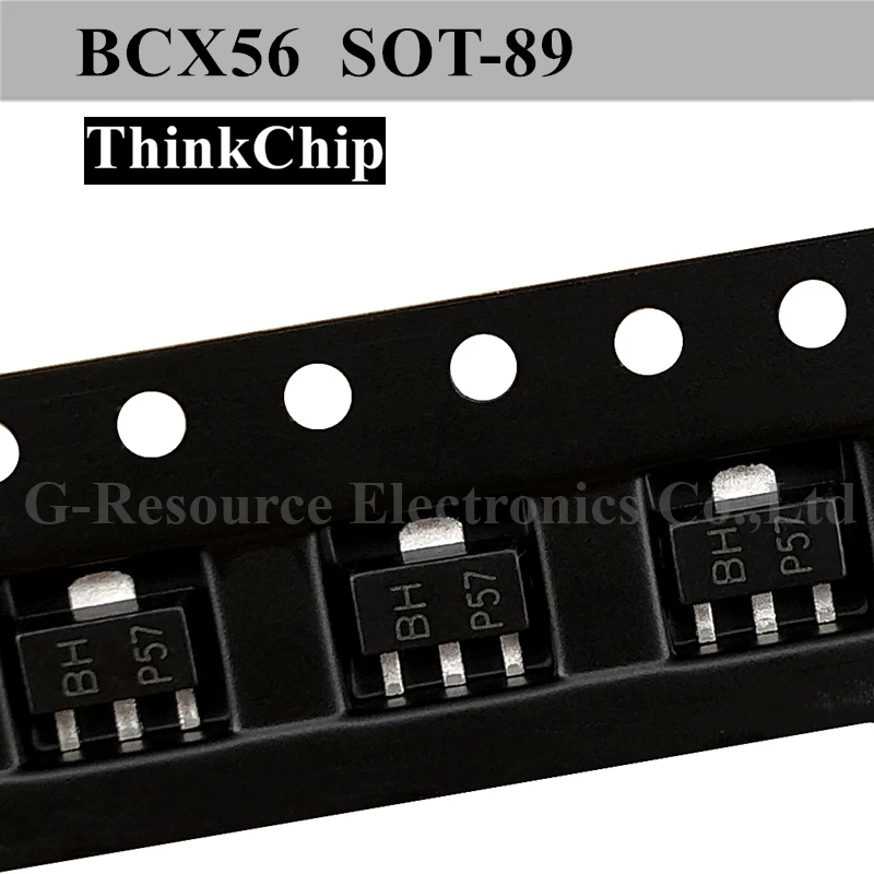 

(100pcs) BCX56 SOT-89 SMD Crystal Triode BH P57 SOT89 (Marking BH)