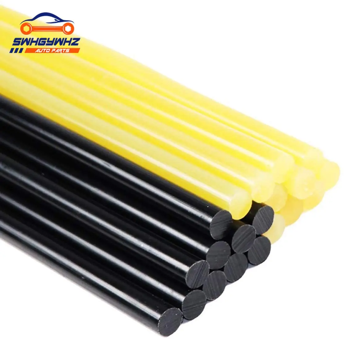 

Hot Melt Glue Sticks Paintless Dent Repair Tool for Car Dent Remover Set Yellow & Black