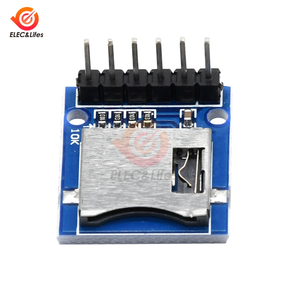 5Pcs Micro SD Storage Expansion Board module Mini TF Card Memory Shield Module With 6 Pins for Arduino ARM AVR | Инструменты