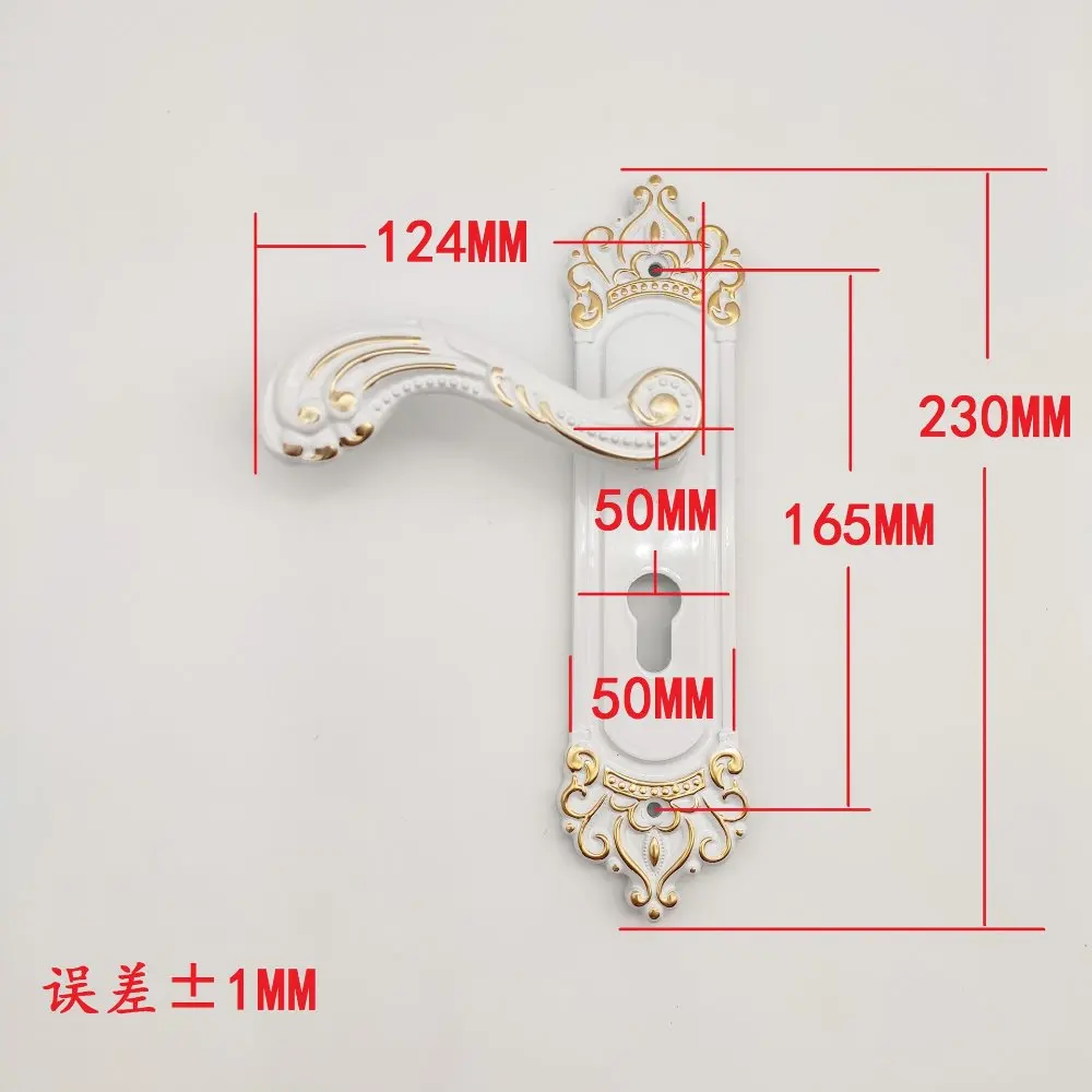 Винтажный дверной замок с ручкой деревянная Бесшумная ручка шкафчика для