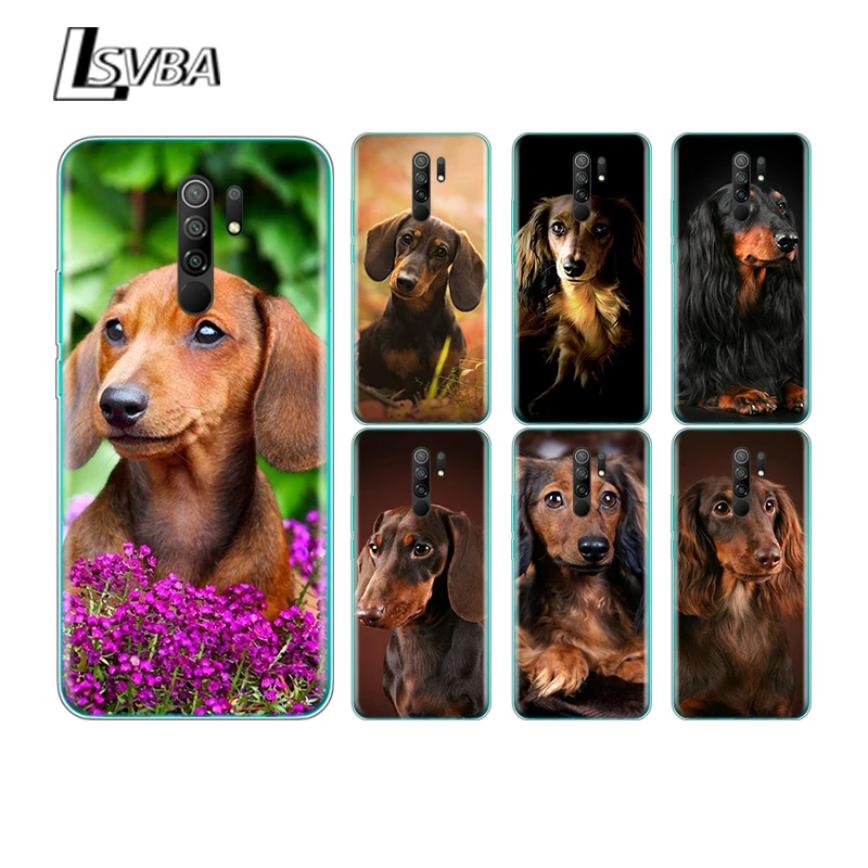 Силиконовый чехол Dachshund Doberman Dog для Xiaomi Redmi Note 9 9A 9AT 9C 9S Pro Max 9T 8T 8 7 6 5 5A 4X 4 телефона |