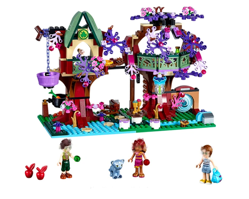Серия Elves Treetop Hideaway совместима с 41075 строительными кирпичами оригинальные