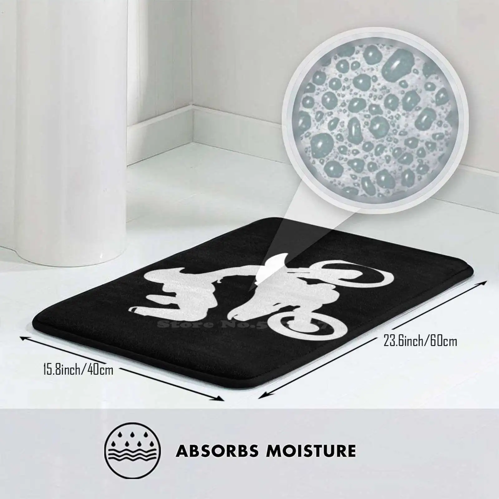 Подарок для мотокросса в ретро-стиле байкеров 3D товары дома коврик подушка