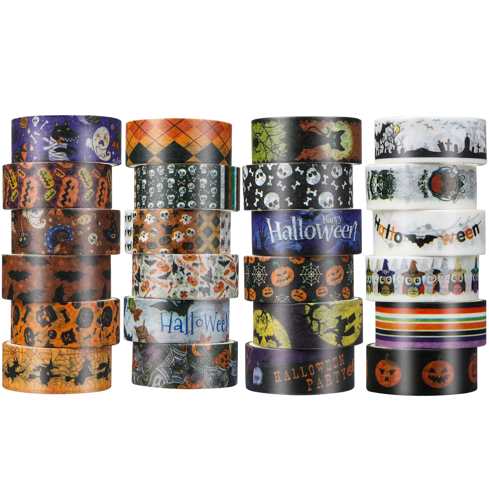 Детский набор 24 рулона Рождественская оболочка наклейка для скрапбукинга детей