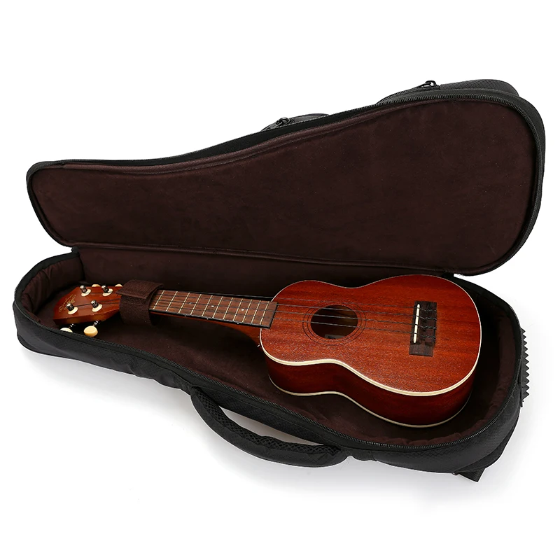 

Ukulele Bag Case Thicken Cartoon Soprano Concert Tenor Backpack 21 23 26 Inch Ukelele Beige Mini Guitar Accessories Parts Gig