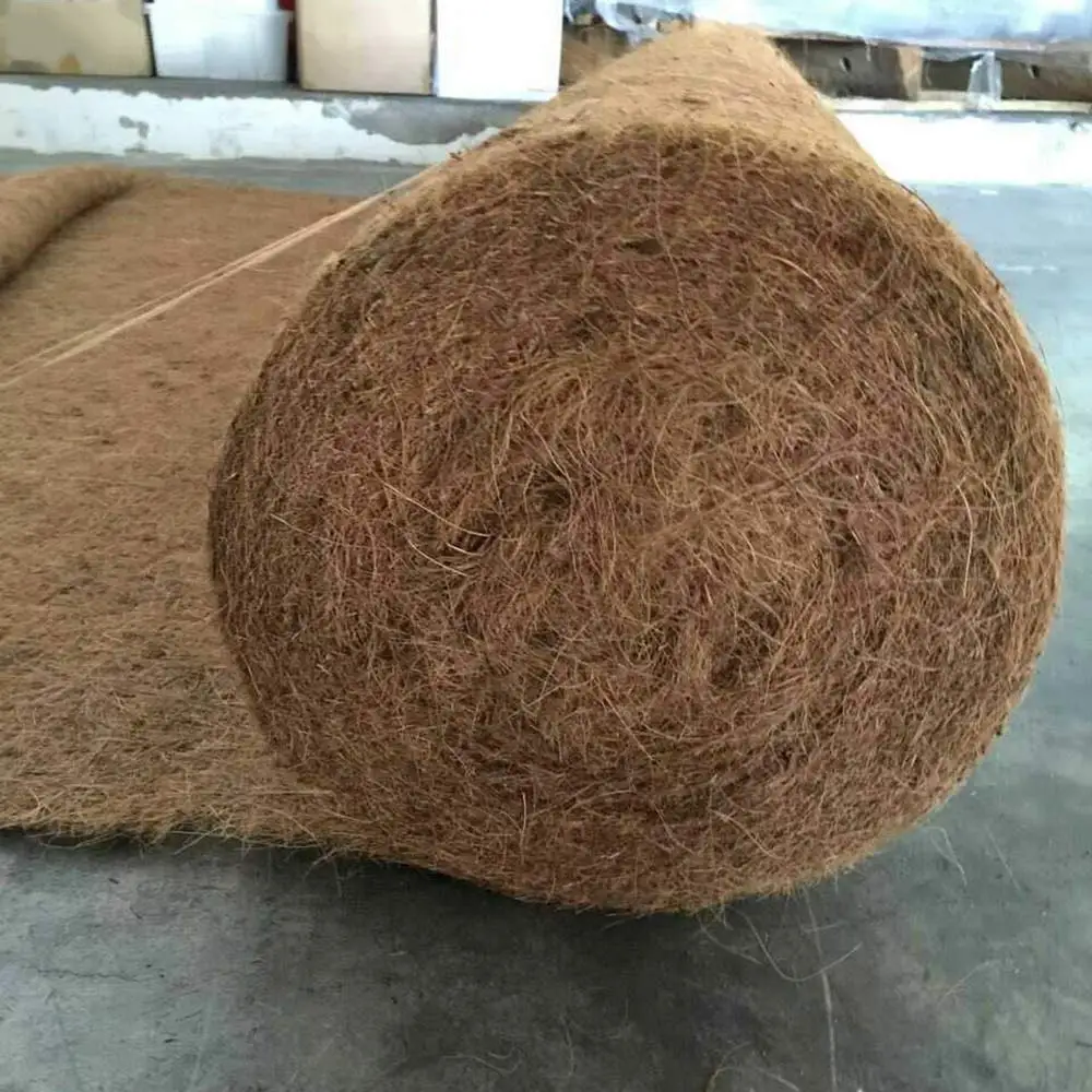 

Coir Mat Bulk Roll 21.96*3.28inch For Wall Hanging Baskets Natural Coconut Fiber Mat Reptile Pet Breathable Pads