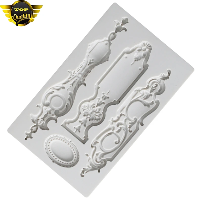 Рамка Силиконовая Форма Fondant Mold торт декоративные инструменты форма для