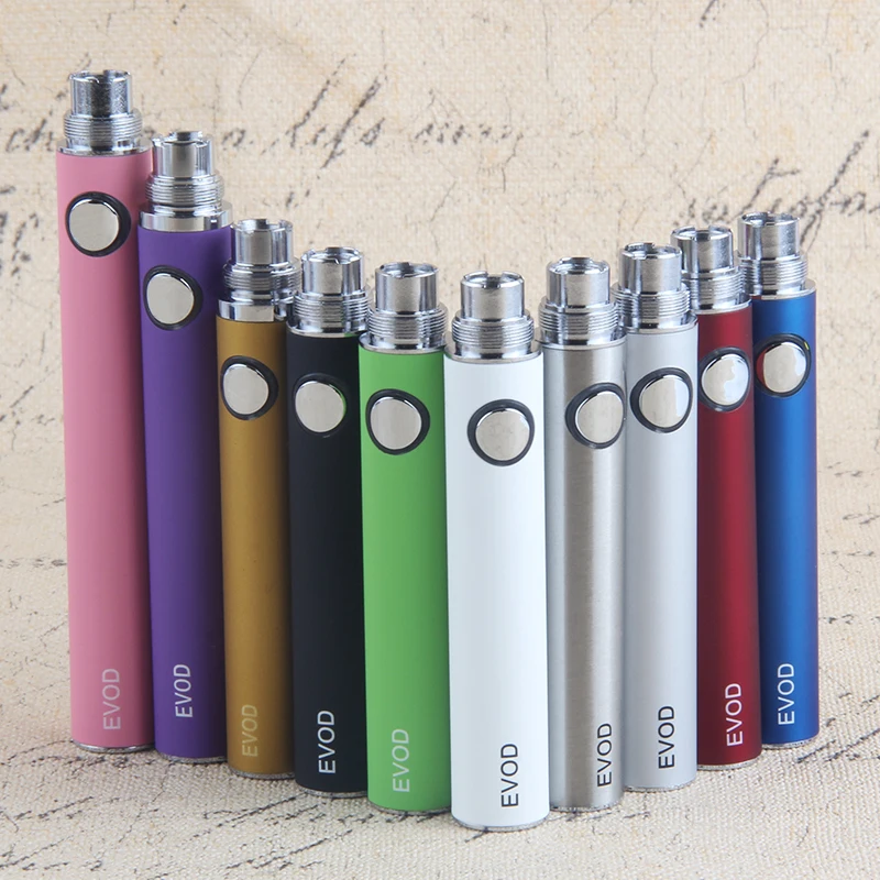 1 шт. Evod батарея 650 900 1100 мАч испаритель ego vape 510 нить батарея подходит для ce4 ce5 mt3 электронная сигарета распылитель вейпер ручка
