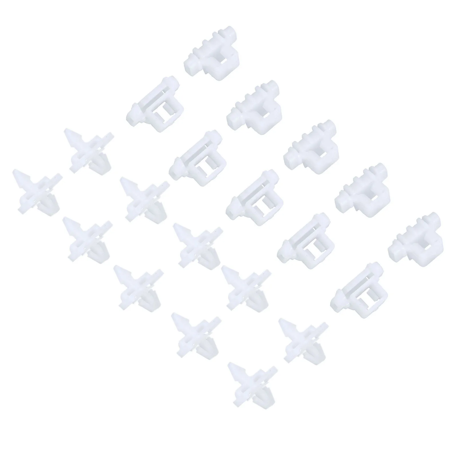 

Yetaha 10Sets Car Plastic Clips For Mercedes W124 Limousine W201 S124 T-Model Part Number A0019884981 A0019885181