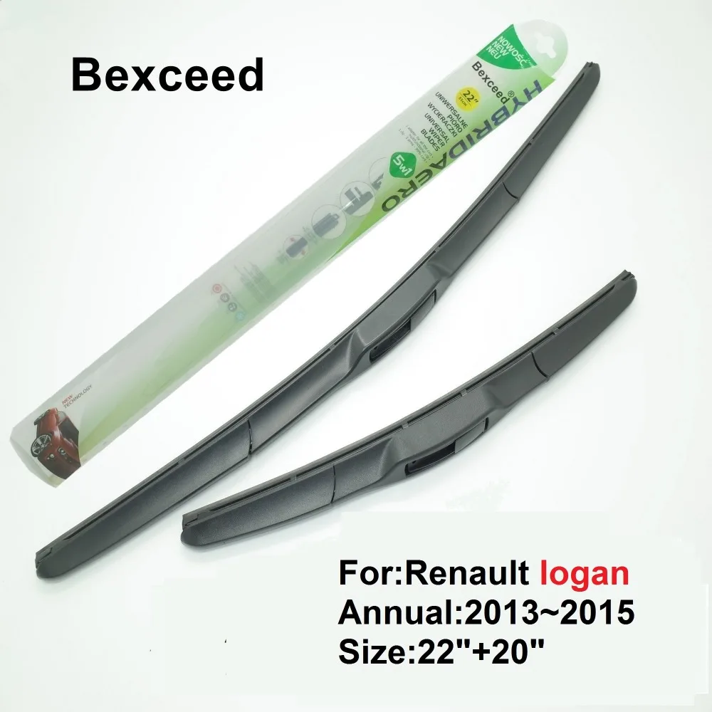 Гибридное лезвие стеклоочистителя для Renault Logan 22 &quot+ 20&quot Bexceed лобового стекла