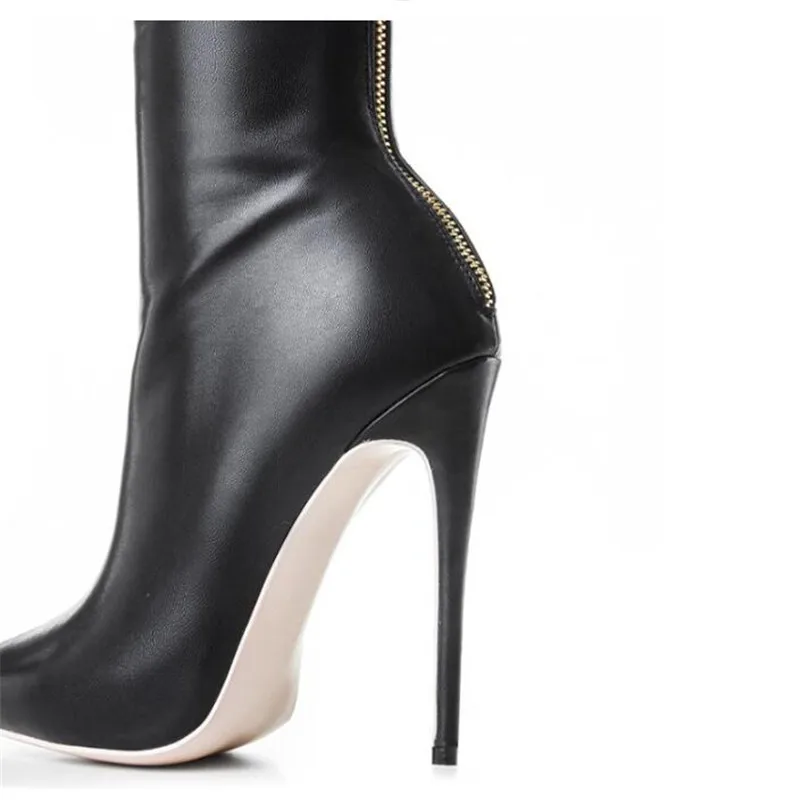 

New pattern Women's boots Over the knee boots female superstar winter boots Authentic ladies shoes 12CM Thin Heels 3-13 14 BBZAI