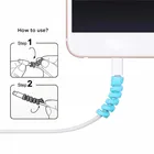 2 шт Пластиковые зубные щетки с мягкой защитный ударопрочный кабель Защитная пленка для Apple IPhone 8X заставки Защитная крышка USB Кабель зарядного устройства протектор