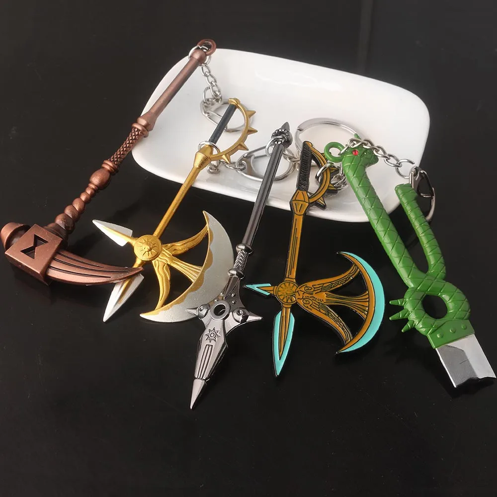 Новый семь смертных грехов мелйод Дракон сломанное лезвие брелок в виде меча Nanatsu