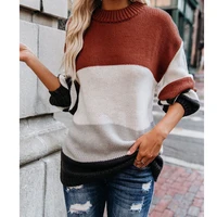 women knitted sweater fashion plus size pullovers ladies winter loose korean streetwear casual tops femme jumper sueter mujer