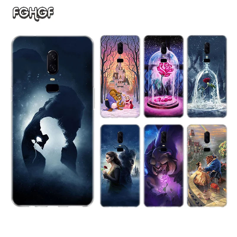 Красавица и Чудовище роскошный Мягкий ТПУ силиконовый чехол для телефона OnePlus One