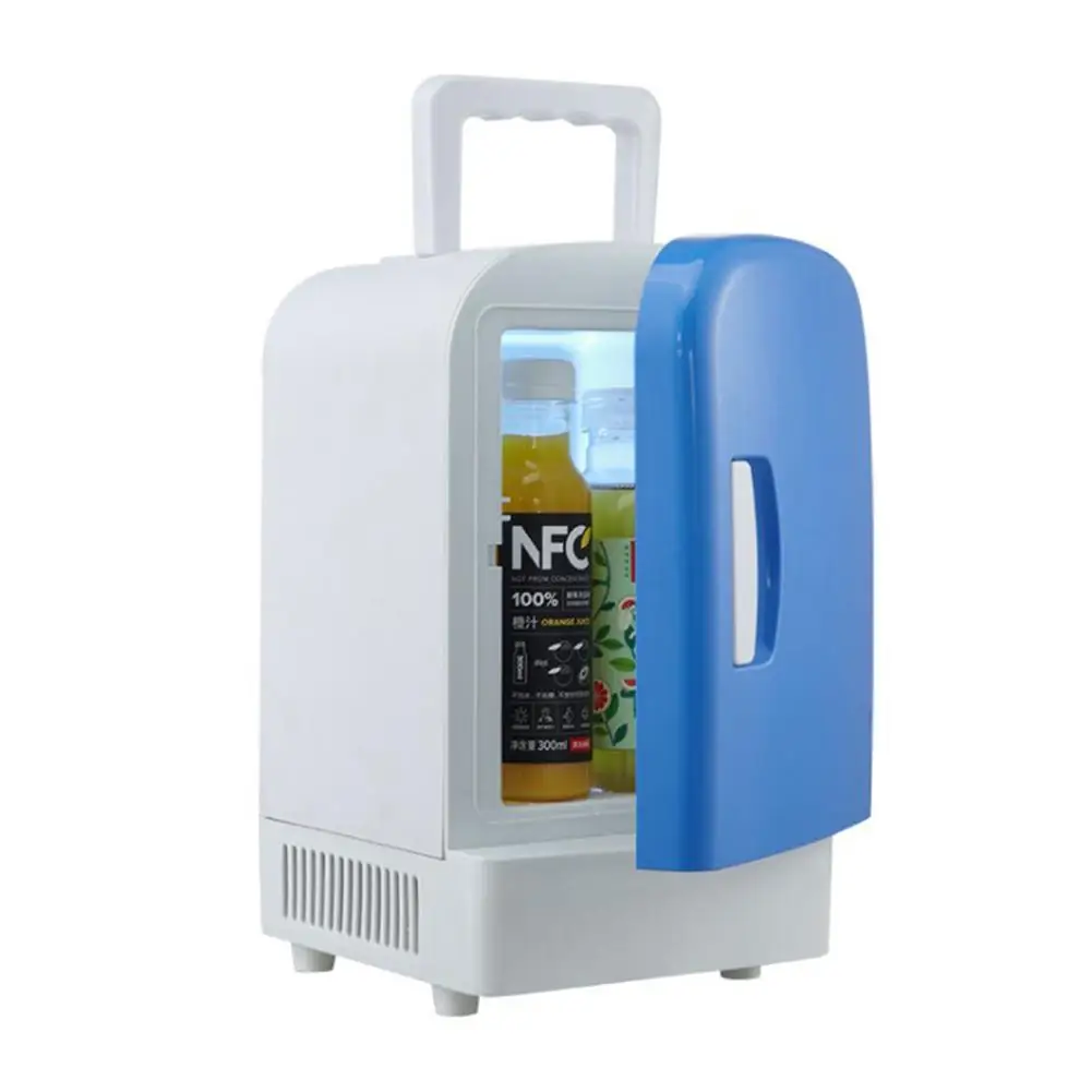 

12V Refrigerator Freezer Heater 4L Mini Car Freezer Cooler & Warmer, Electric Fridge Portable Icebox Travel Refrigerator