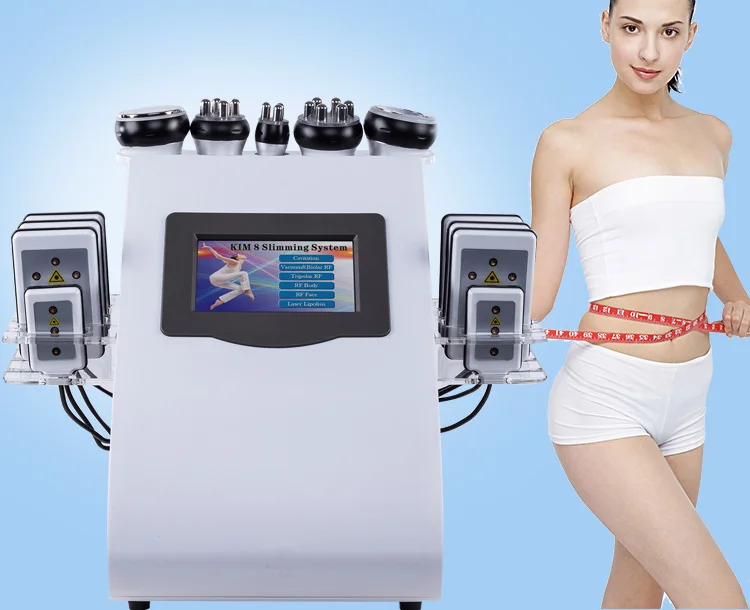 Липо лазер 6 в 1 липолозер/вакуумная Кавитация rf липолозер машина для