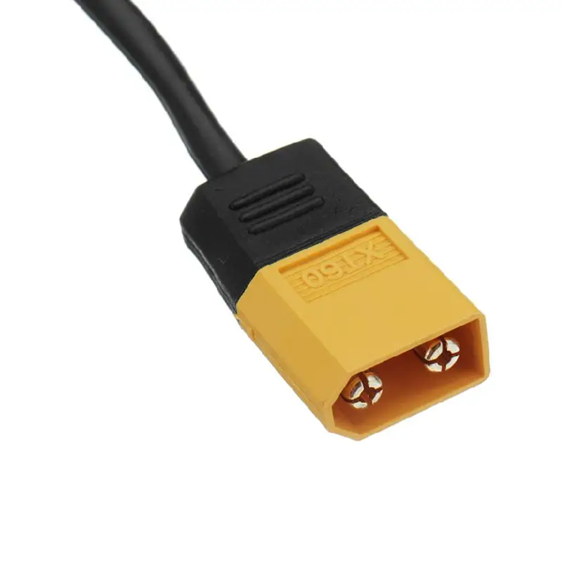 

XT60 Male Bullet Connector To Male DC DC5525 Power Cable 5.5x2.5mm Adaptor For TS100 Electronic Soldering Iron