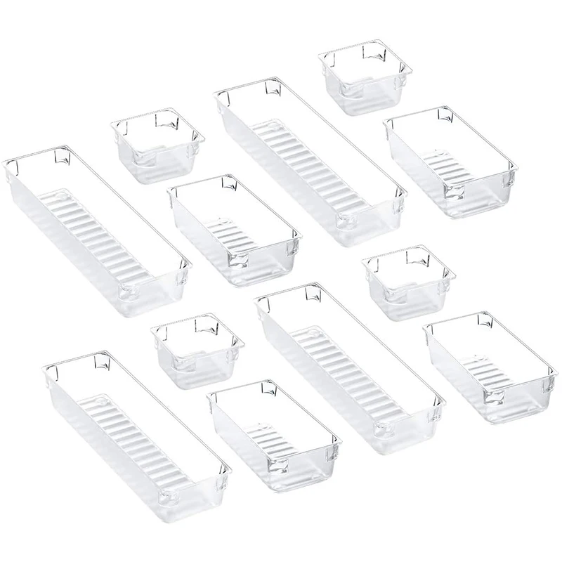 9/12 шт кухонный Органайзер Ящик Тип офисный Экономия пространства контейнер для