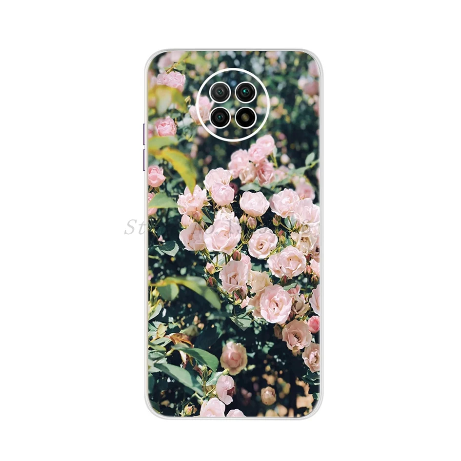 xiaomi leather case design Case For Xiaomi Redmi Note 9 9T 5G Cover Soft Flower Girls Silicon Coque Cover For Xiomi Redmi Note 9 5G Note9 9T 5G Phone Cases xiaomi leather case glass