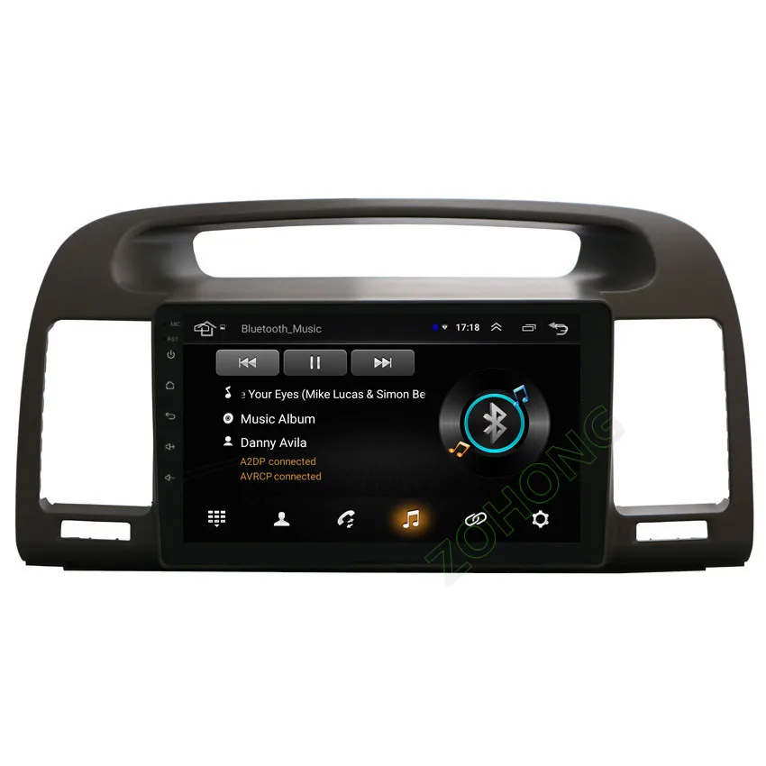 4G 2+ 32Gb 2.5D дерево цвет для Toyota Camry V30 2002-2006 Android автомобильный мультимедийный плеер авторадио автомобильный радиоприемник с навигацией GPS wifi