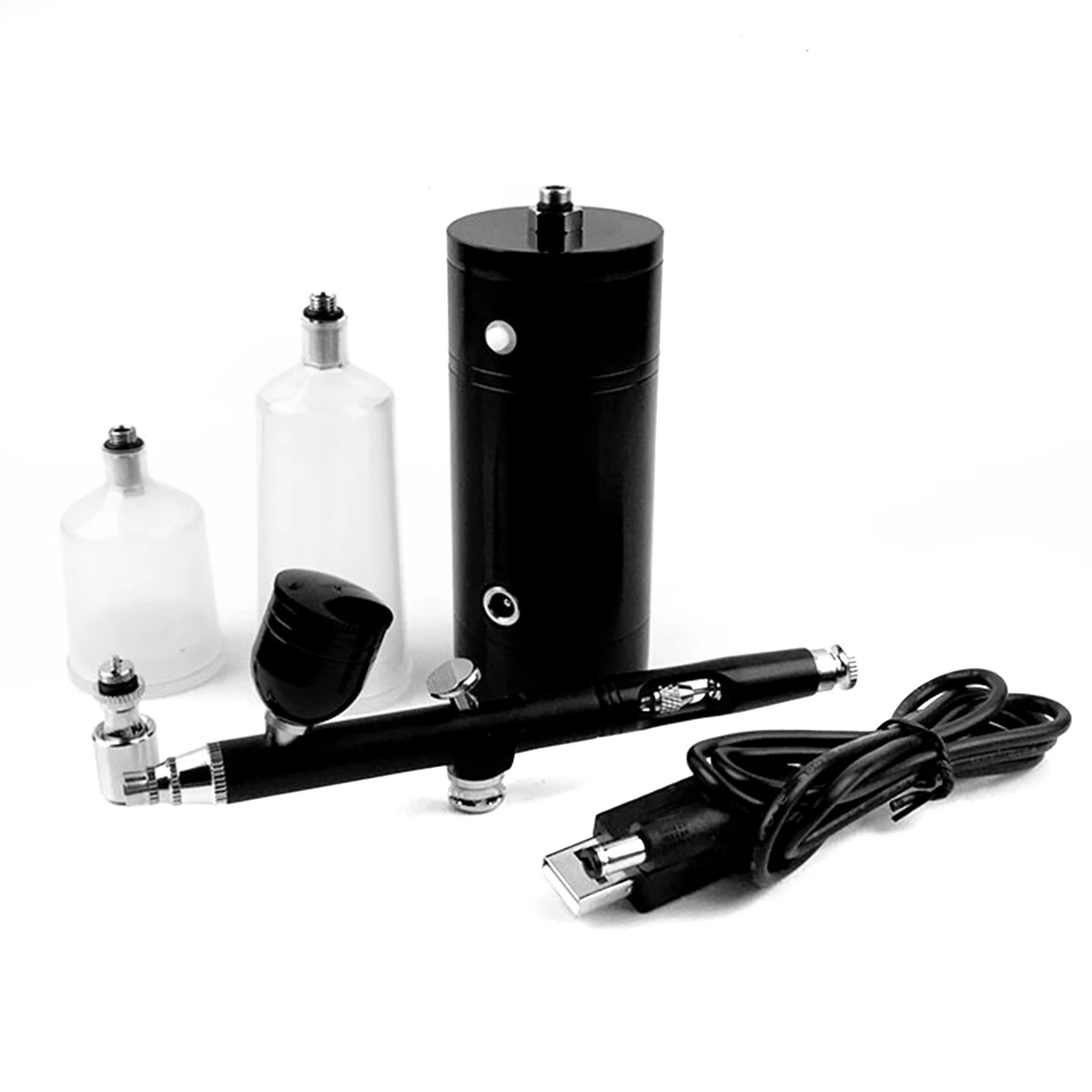 Online Multi-propósito Sin Aerógrafo Compresor De Aire Kit único Doble Acción Pistola De Pintura De La Pluma Cargador De Batería Portátil De Aire Cepillo