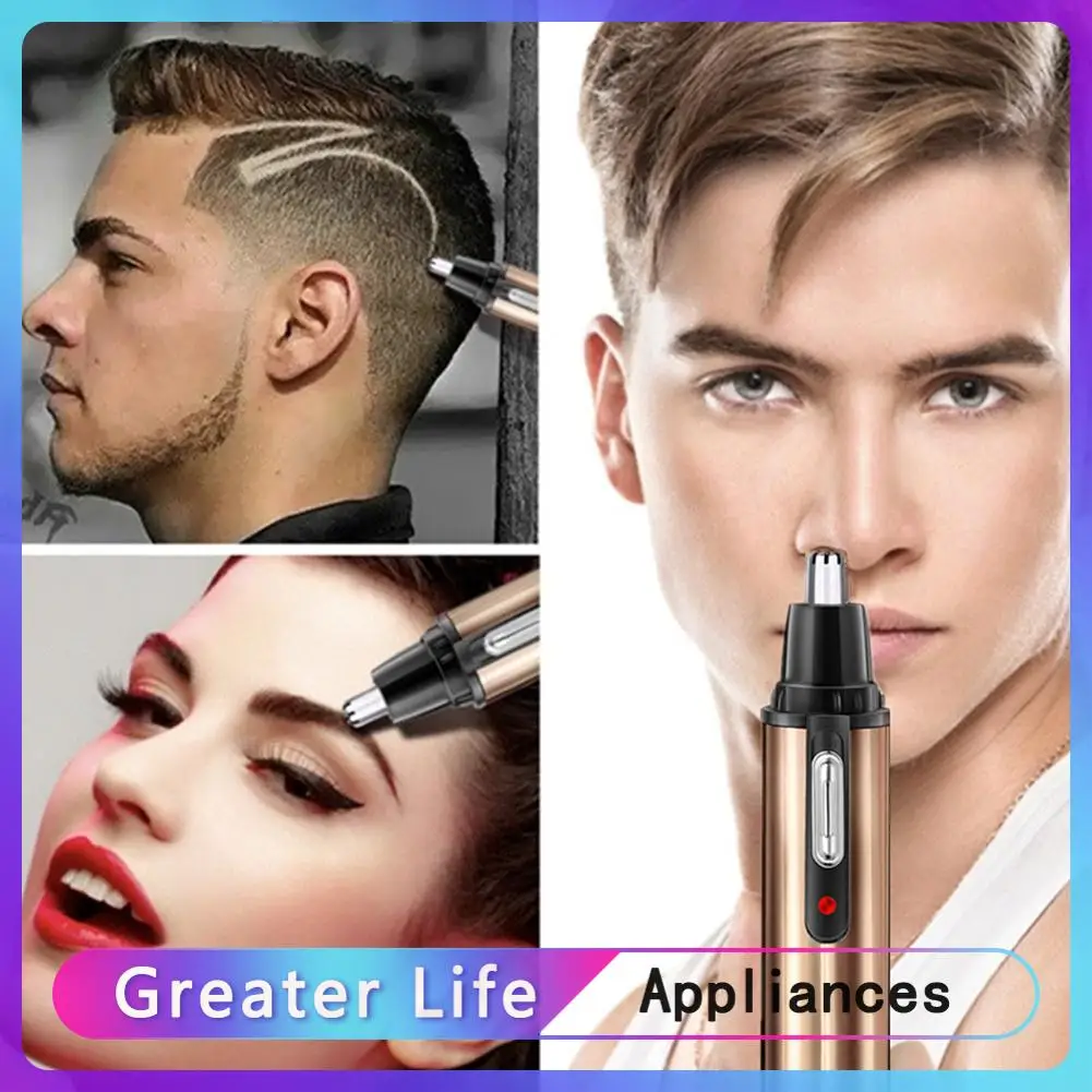 

Electric Shaving Nose Ear Trimmer Safety Face Care Nose Hair Trimmer for Men Shaving Hair Removal Razor Beard Cleaning Machine