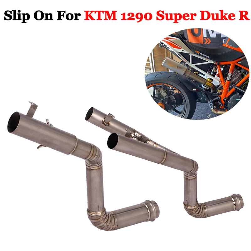 Выхлопная труба из титанового сплава без глушителя для мотоцикла Super Duke R
