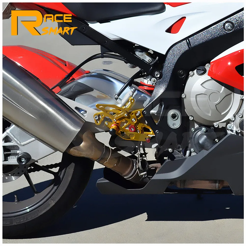 Для BMW S1000RR HP4 2015-2018 мотоциклетный ЧПУ регулируемый задний комплект подножки S1000 RR S