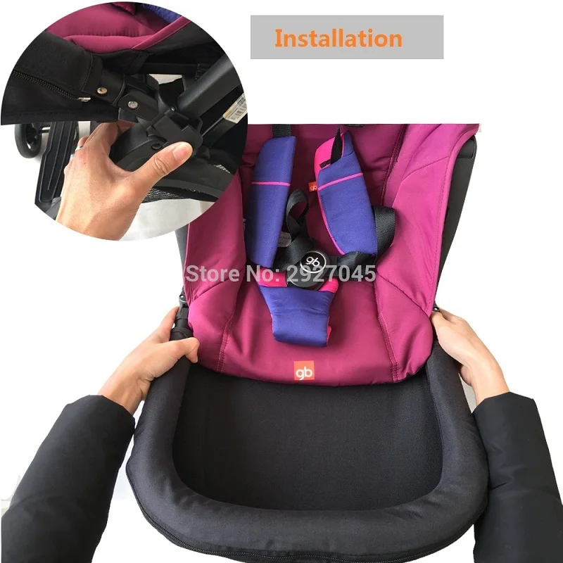 Аксессуары для колясок, удлиняющая подножка, Goodbaby, POCKIT, подножка для ног, 32 см, подножка для GB Pockit plus, Pockit