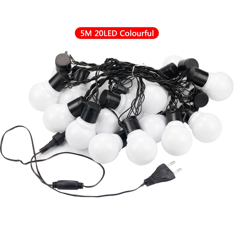 Уличная сказосветильник гирлянда 10 м 38 светодиодов декоративная светильник