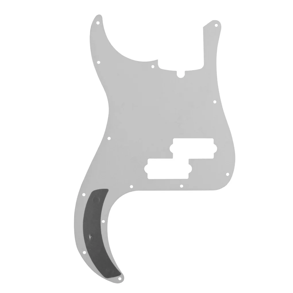 Накладка для бас-гитары New Standard PB P с 13 отверстиями, 4 слоями и бурым панцирем черепахи на.