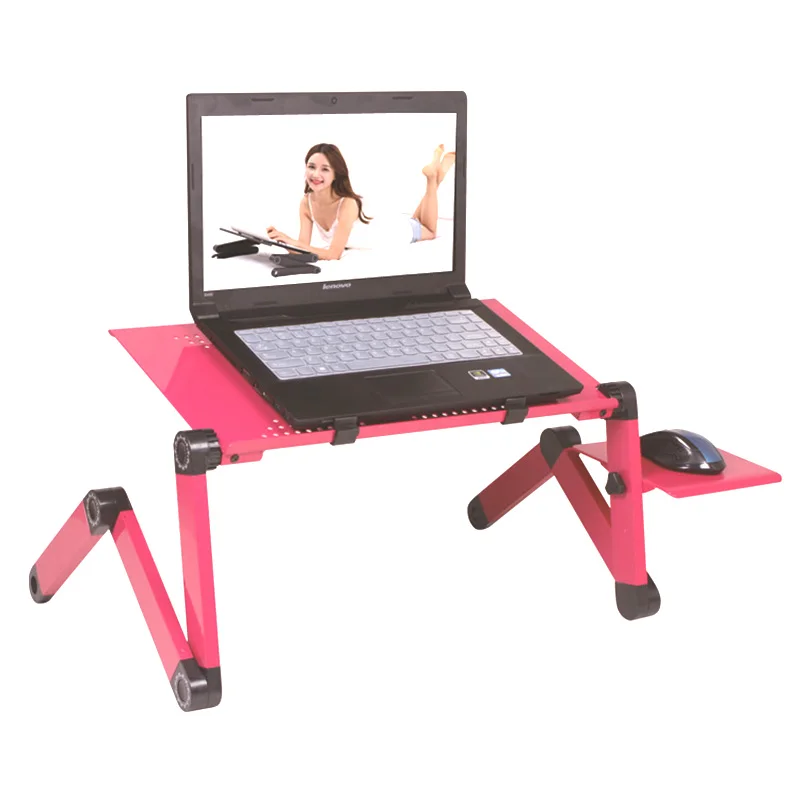 Настольная подставка под ноутбук компьютерный диван регулируемый и складной