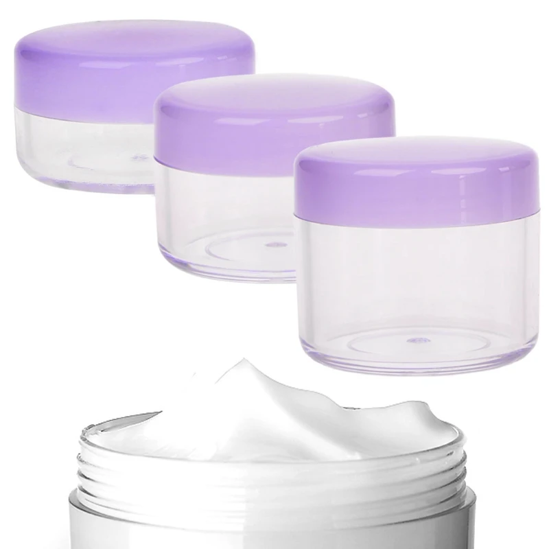 

Travel Cosmetic Empty Jar Pot Cream Balm Eyeshadow Makeup Container Bottle Box